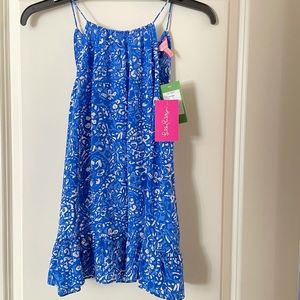 NWT Lilly Pulitzer Silk Millie Halter Small, Classic Lilly, Silk Summer Top.